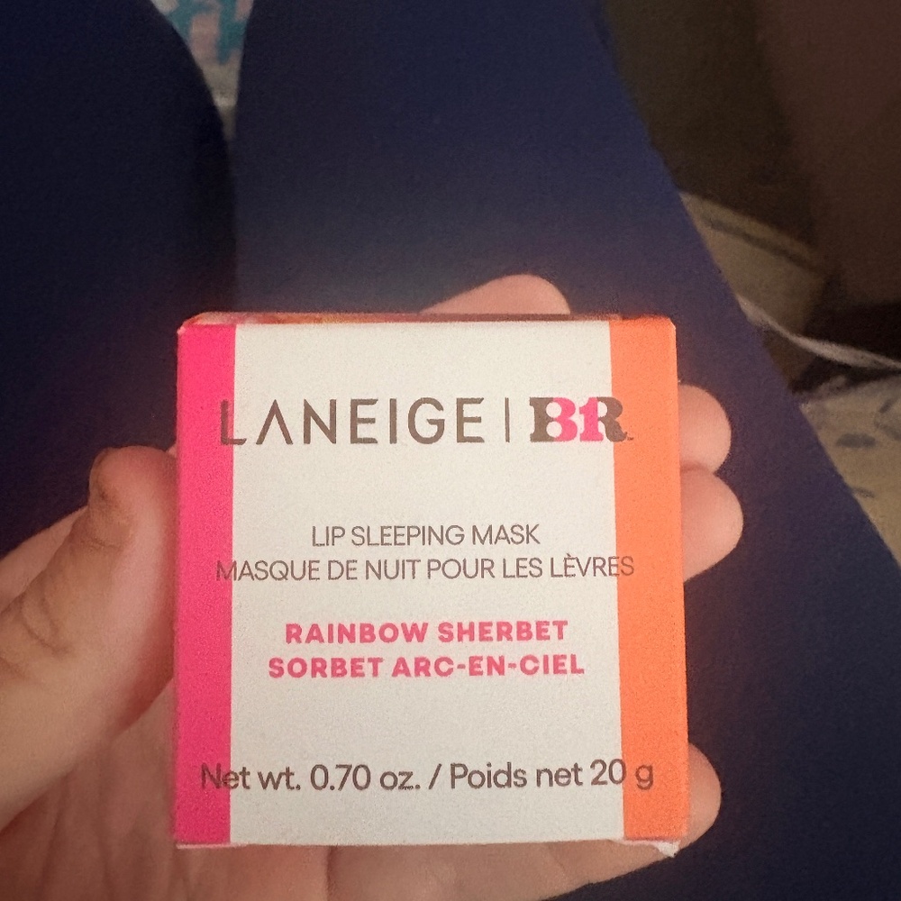 Limited edition Dunkin’ Donuts laneige lip scrub